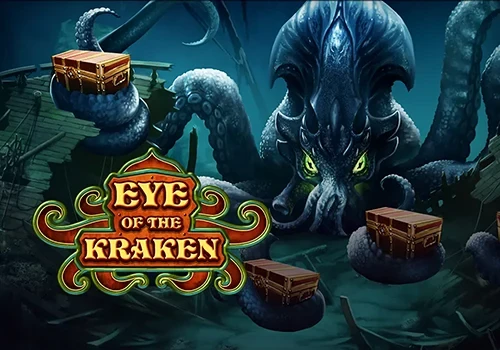 Eye of Kraken - Premium underwater adventure slot game with mythical sea creatures